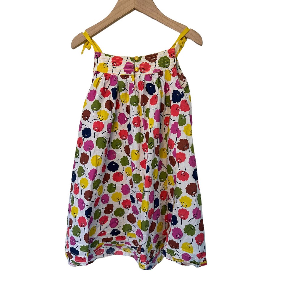 Mini Boden Apron Multi Color Dress Size 5-6